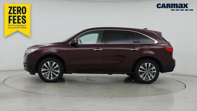 2016 Acura MDX Technology  AcuraWatch Plus Packages
