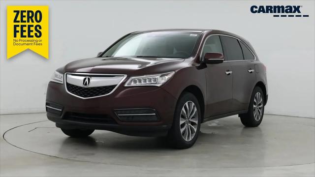 2016 Acura MDX Technology  AcuraWatch Plus Packages