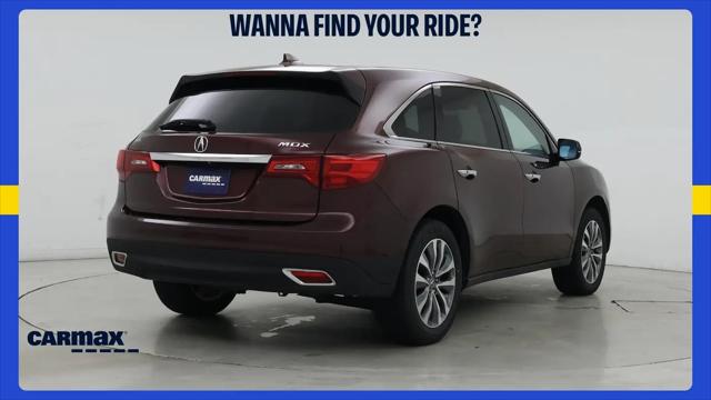 2016 Acura MDX Technology  AcuraWatch Plus Packages