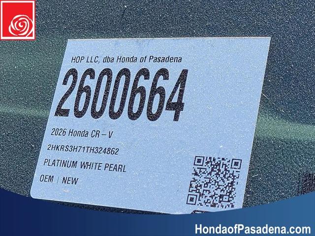 2026 Honda CR-V EX-L 2WD