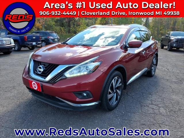 2016 Nissan Murano Platinum for sale in Ironwood, MI