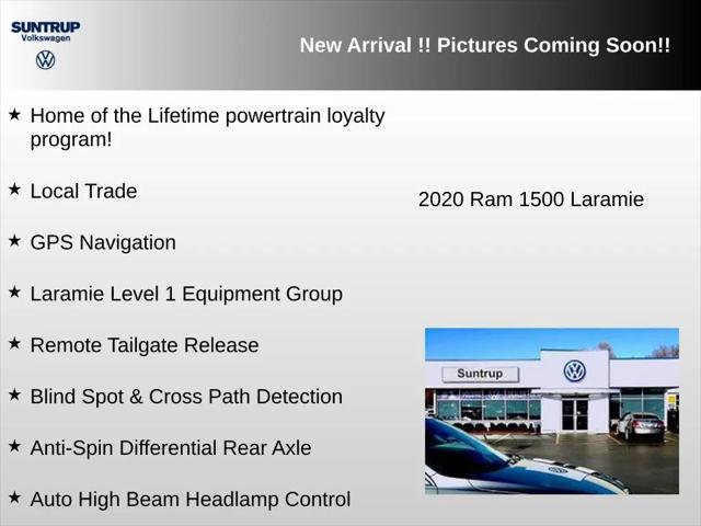 2020 Ram 1500 Laramie Crew Cab 4x4 57 Box