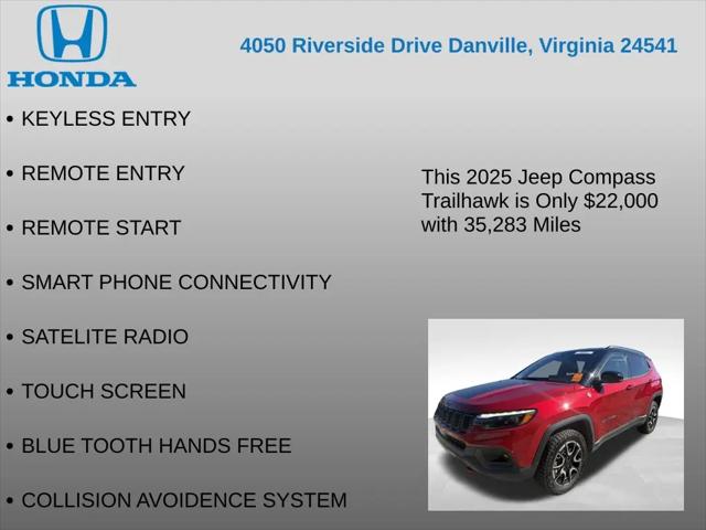 2025 Jeep Compass Trailhawk 4x4
