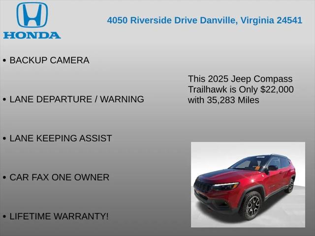 2025 Jeep Compass Trailhawk 4x4