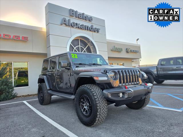 2022 Jeep Wrangler Unlimited Rubicon 4x4 2022 Jeep Wrangler Unlimited Rubicon 4x4