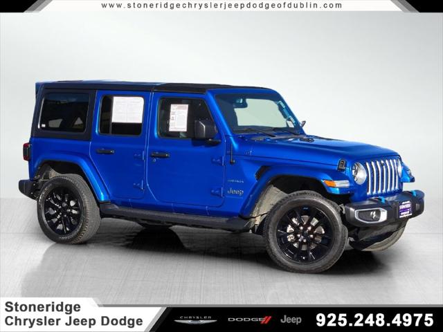 2023 Jeep Wrangler 4xe Sahara 4x4 for sale in Pleasanton, CA