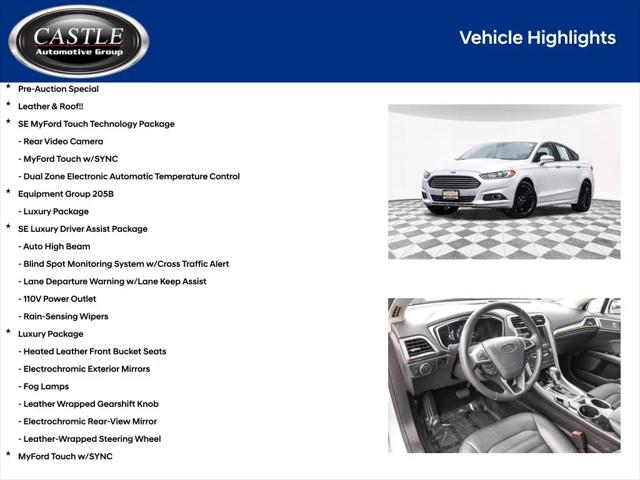 2013 Ford Fusion SE