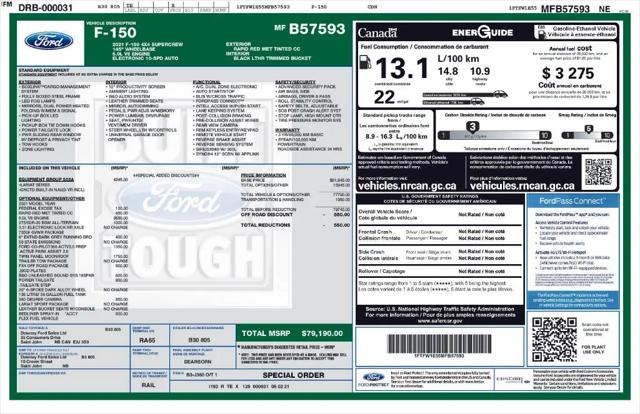 2021 Ford F-150 LARIAT