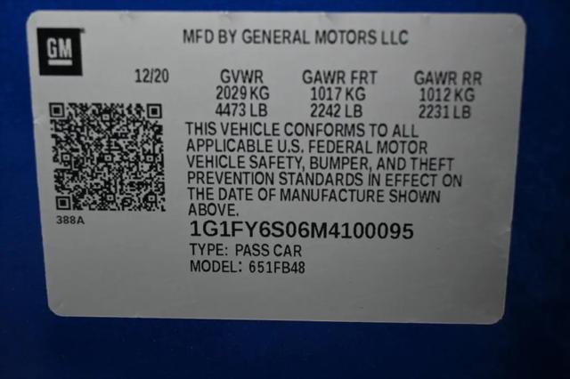 2021 Chevrolet Bolt EV FWD LT