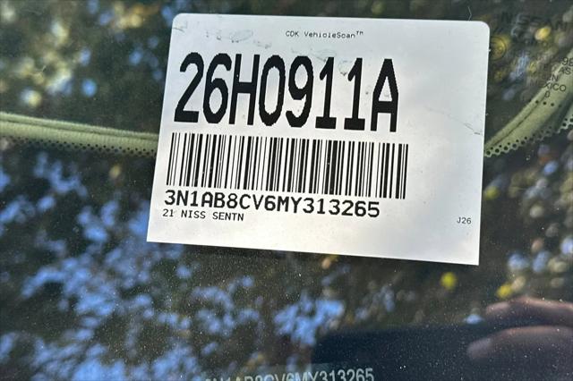 2021 Nissan Sentra SV Xtronic CVT