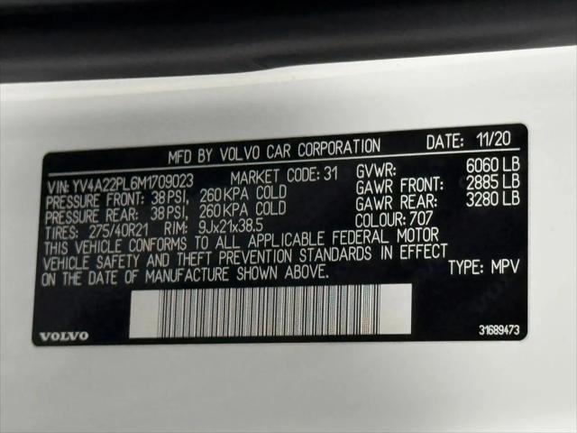 2021 Volvo XC90 T6 Inscription 7 Passenger