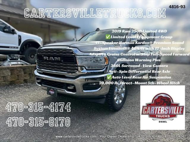 2019 Ram 2500 Limited Crew Cab 4x4 64 Box for sale in Cartersville, GA