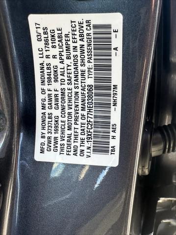 2017 Honda Civic EX