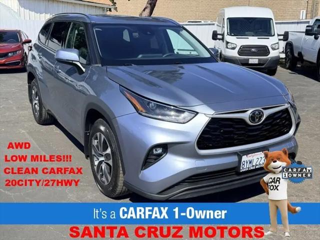 2021 Toyota Highlander XLE for sale in Santa Cruz, CA