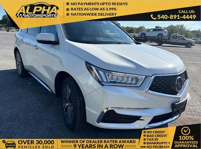 2017 Acura MDX w/Technology Package for sale in Fredricksburg, VA