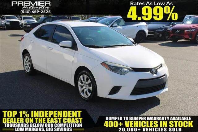 2014 Toyota Corolla LE for sale in Dumfries, VA