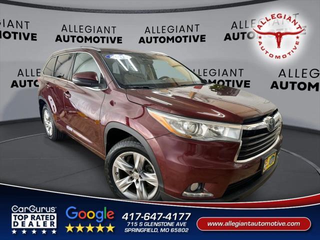 2015 Toyota Highlander Limited Platinum V6 for sale in Springfield, MO