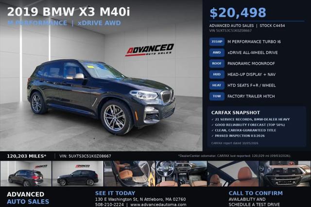 2019 BMW X3 M40i for sale in North Attleboro, MA