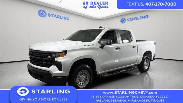 2025 Chevrolet Silverado 1500 2WD Crew Cab Short Bed WT for sale in Orlando, FL