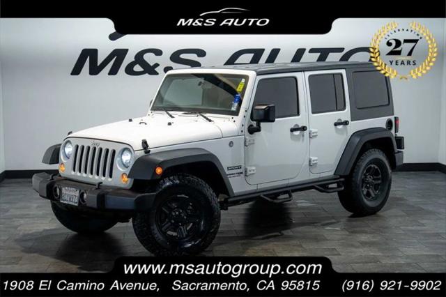 2018 Jeep Wrangler JK Unlimited Sport 4x4 for sale in Sacramento, CA