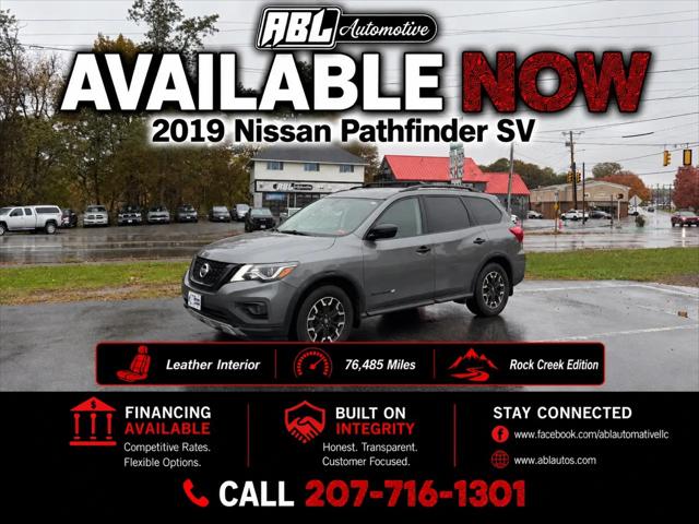 2019 Nissan Pathfinder SV for sale in Oakland, ME