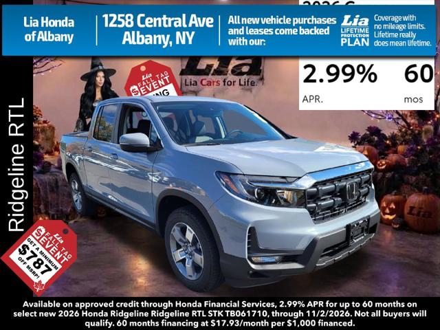 2026 Honda Ridgeline RTL for sale in Albany, NY