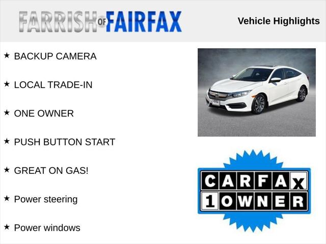 2017 Honda Civic EX 2017 Honda Civic EX