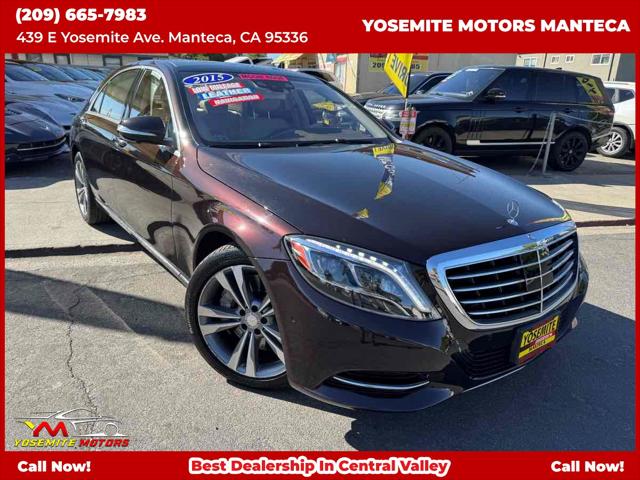 2015 Mercedes-Benz S 550 4MATIC for sale in Manteca, CA