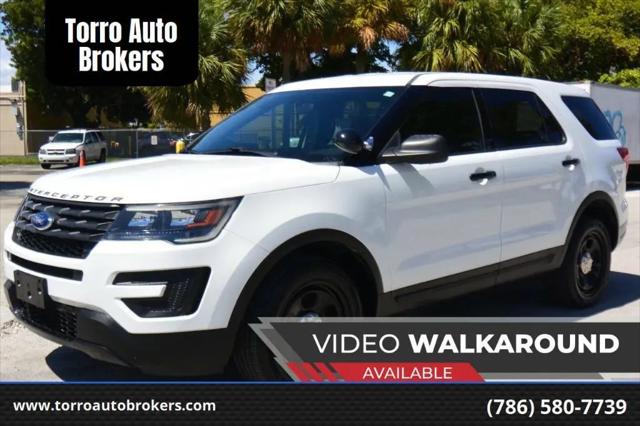 2018 Ford Police Interceptor Utility Base for sale in Miami, FL