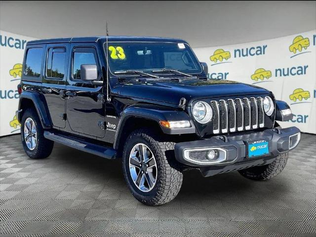 2023 Jeep Wrangler 4-Door Sahara 4x4 for sale in Tilton, NH
