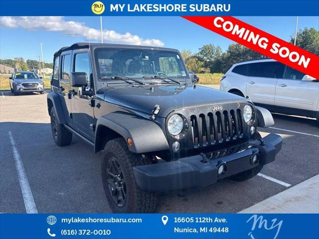 2016 Jeep Wrangler Unlimited Willys Wheeler for sale in Nunica, MI