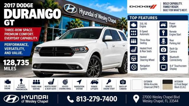 2017 Dodge Durango GT RWD for sale in Wesley Chapel, FL