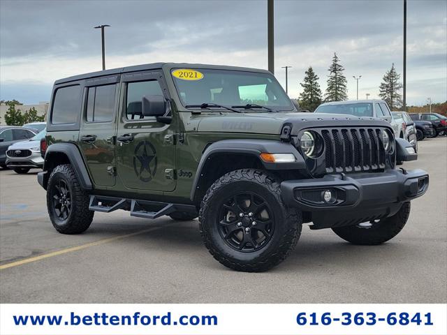 2021 Jeep Wrangler Willys 4x4 for sale in Grand Rapids, MI