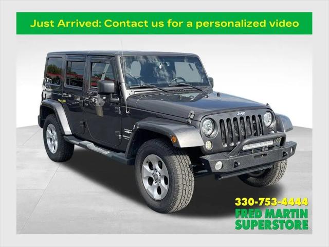 2014 Jeep Wrangler Unlimited Sahara for sale in Norton, OH