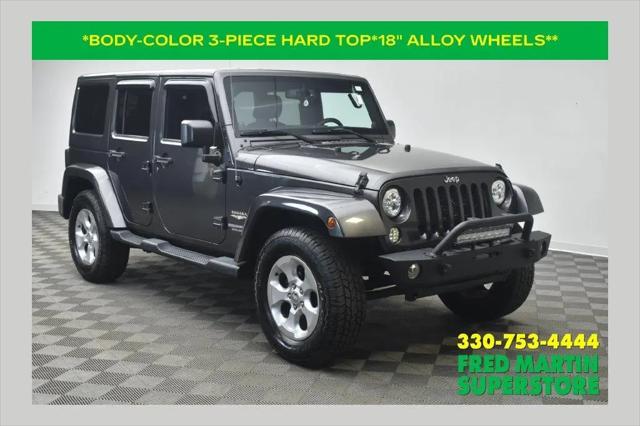 2014 Jeep Wrangler Unlimited Sahara for sale in Norton, OH
