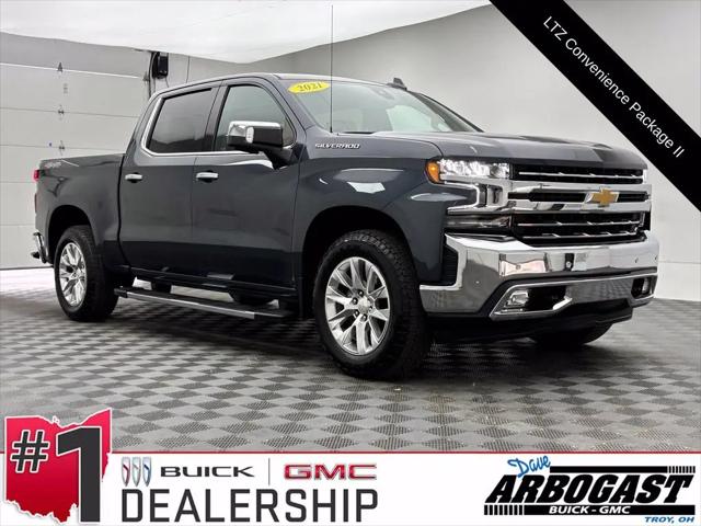 2021 Chevrolet Silverado 1500 4WD Crew Cab Short Bed LTZ for sale in Troy, OH