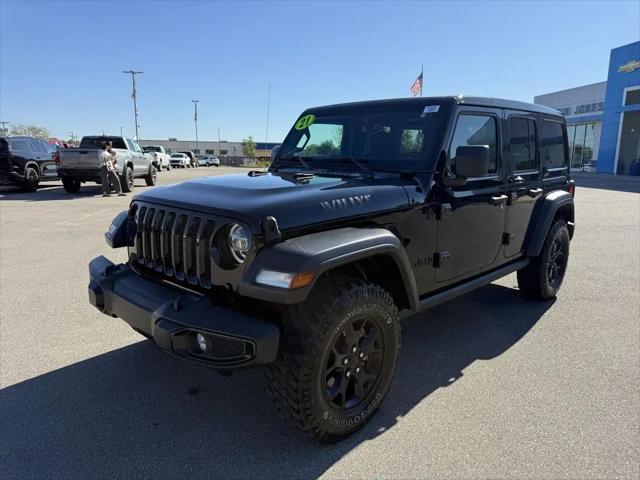 2021 Jeep Wrangler Willys 4x4 for sale in Scottsburg, IN
