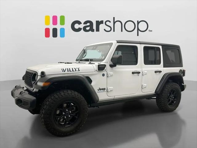 2025 Jeep Wrangler 4xe Willys 4xe for sale in Hatfield, PA