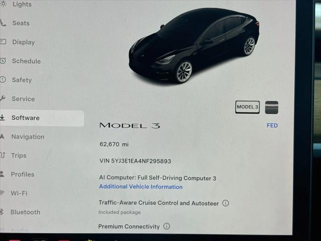 2022 Tesla Model 3 Rear-Wheel Drive