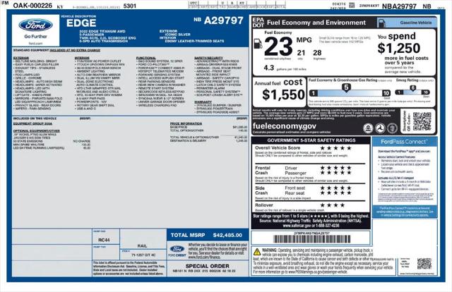 2022 Ford Edge Titanium