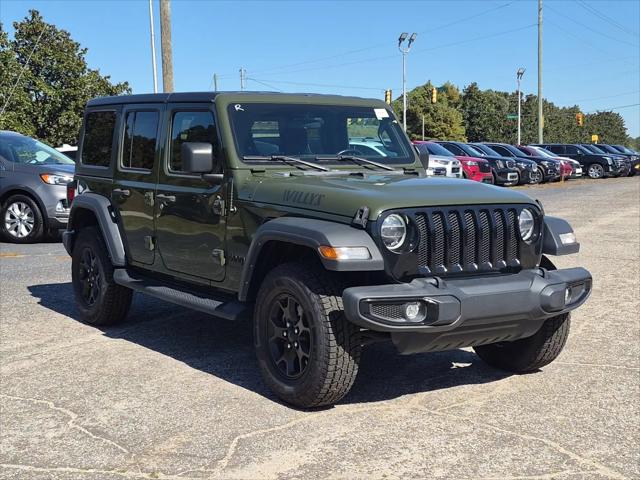 2022 Jeep Wrangler Unlimited Willys 4x4 for sale in Sumter, SC
