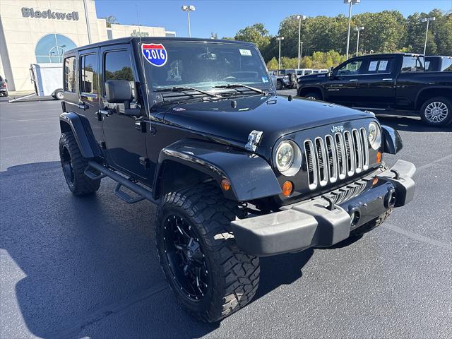 2016 Jeep Wrangler Unlimited Sahara 2016 Jeep Wrangler Unlimited Sahara