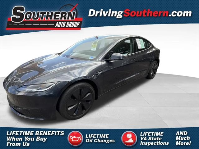 2025 Tesla Model 3 Long Range Rear-Wheel Drive for sale in Chesapeake, VA