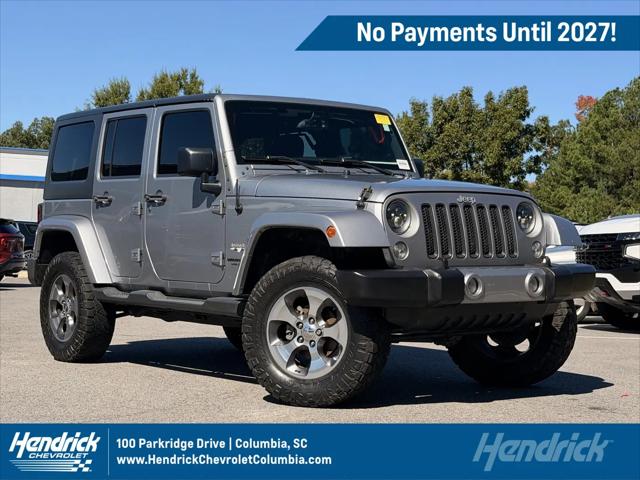 2016 Jeep Wrangler Unlimited Sahara for sale in Columbia, SC