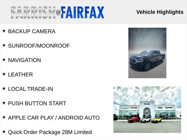 2021 RAM 1500 Limited Crew Cab 4x4 57 Box