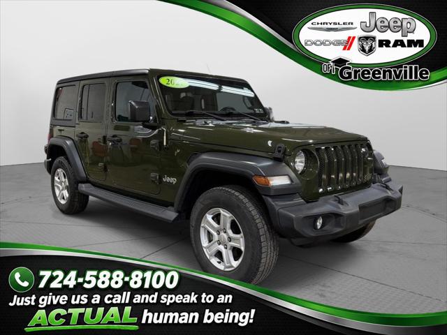2021 Jeep Wrangler Unlimited Sport S 4x4 2021 Jeep Wrangler Unlimited Sport S 4x4