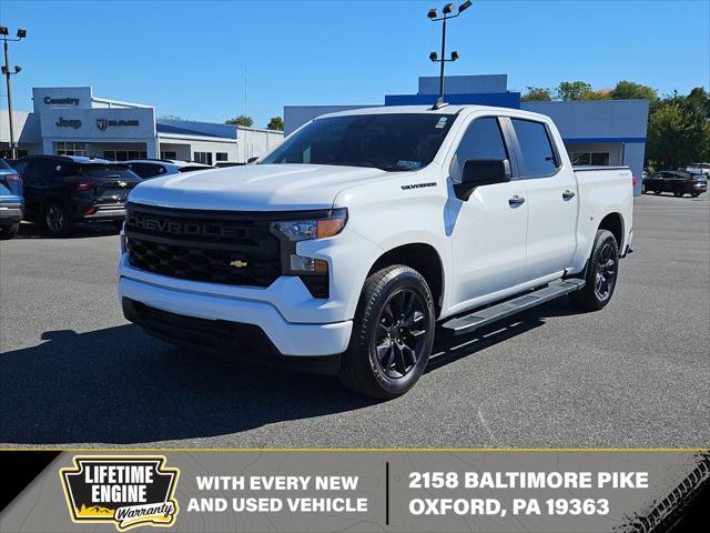 2024 Chevrolet Silverado 1500 4WD Crew Cab Short Bed Custom 2024 Chevrolet Silverado 1500 4WD Crew Cab Short Bed Custom