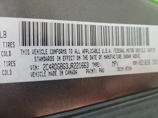 2018 Dodge Grand Caravan SE Plus