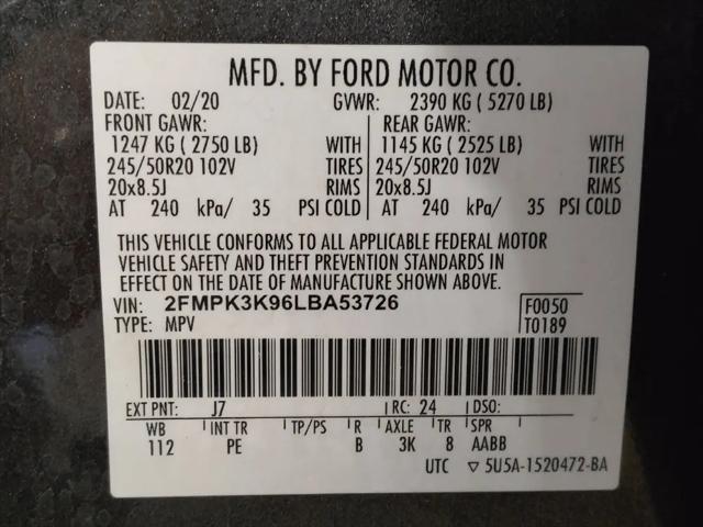 2020 Ford Edge Titanium