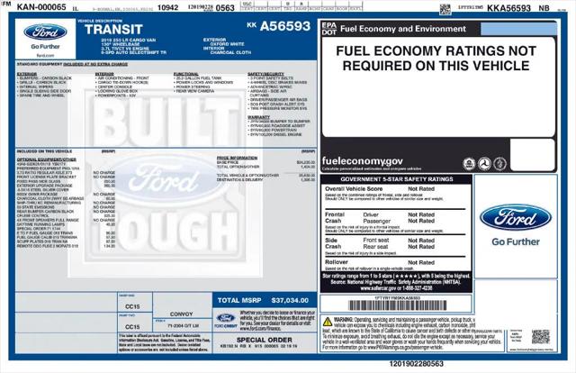 2019 Ford Transit T-250